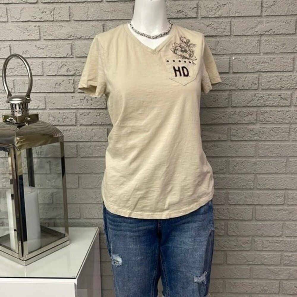 Harley Davidson  Motorclothes  Women's Short Sleeves Tee Shirt Size S